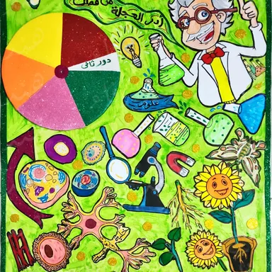 لوحة علماء الغد